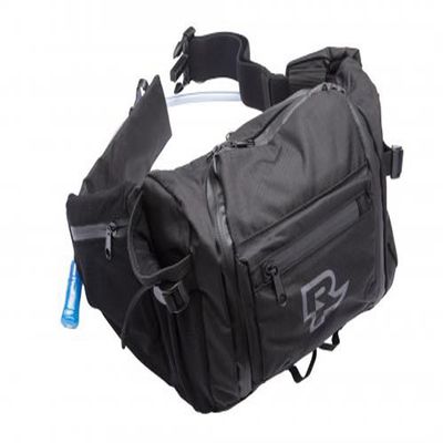 Race Face Stash Stealth Belt Bag with Hydration System - Black - XXXL