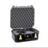 Plano All-Weather Four Pistol Case Watertight & Dust-Proof Gun Case for Two Pistols; High Density Pluck Foam, Black; Continuous Dri-Loc Seal view 1