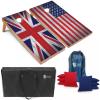 Tailgating Pros Regulation Cornhole Boards Flag Set - Includes 8 Bean Bags, Carrying Cases, and 4'x2' Corn Hole Toss Game view 1