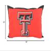 College Covers Everything Comfy Texas Tech Red Raiders 20" x 28" Fully Stuffed Big Logo Pillow view 3