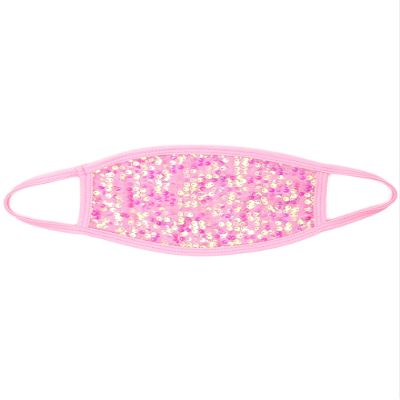 B Glittz Wanda Sequin Festival Cover- EDM Rave Techno Dance Trance Pink