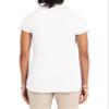 IZOD womens Uniform Short Sleeve Performance Polo Shirt, White, Small US view 2