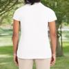 IZOD womens Uniform Short Sleeve Performance Polo Shirt, White, Small US view 3