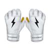 BRUCE BOLT Original Series Short Cuff White Batting Glove - White XLarge view 1