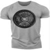 Happy Hour T-Shirt for Men Workout Weightlifting Funny Gym Tshirt (XX-Large, 001. Squat Bench Deadlift Workout T-Shirt Grey) view 2