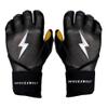 BRUCE BOLT Original Series Long Cuff Black Batting Glove - Black Medium view 1