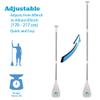 YVLEEN SUP Paddle Board PaddleStand up Paddleboard Paddles Adjustable Aluminum 4-Piece Floating Kayak PaddleConvertible Paddle view 2