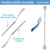 YVLEEN SUP Paddle Board PaddleStand up Paddleboard Paddles Adjustable Aluminum 4-Piece Floating Kayak PaddleConvertible Paddle view 3