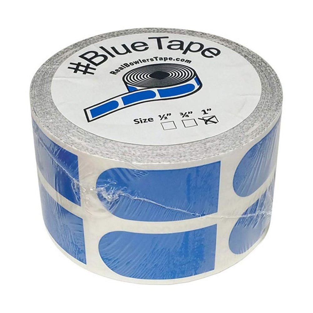 Real Bowlers Tape Blue Roll of 500-1 Inch