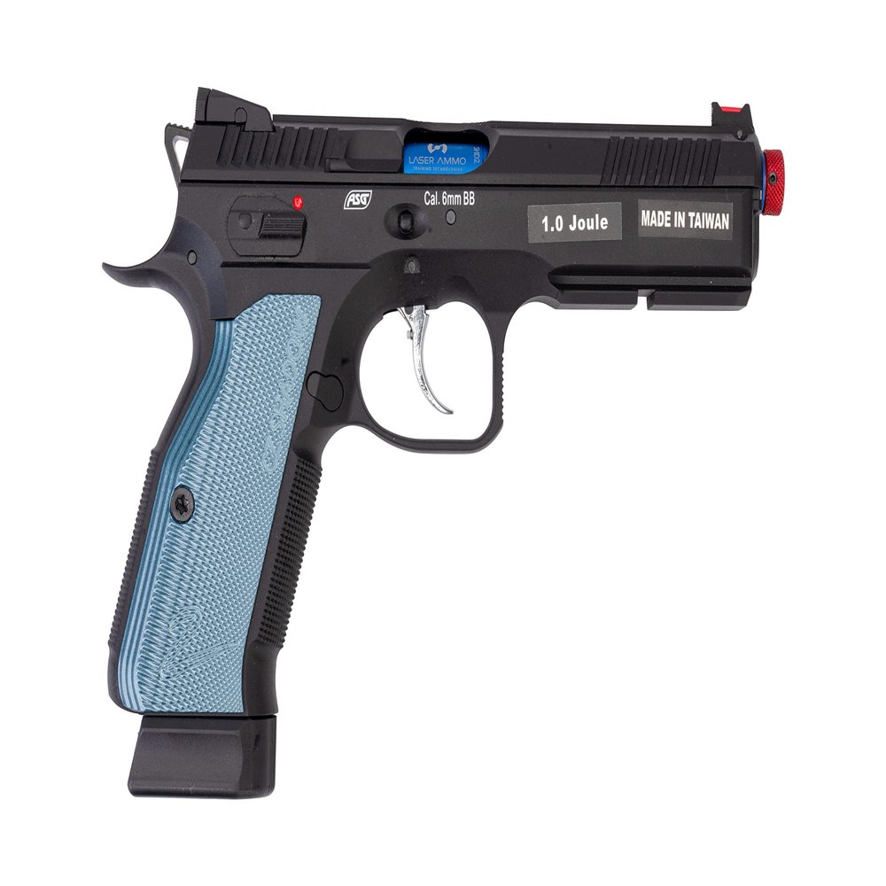 Laser Ammo CZ Shadow 2 Recoil Enabled Training Pistol, Invisible Laser, Powered by 12g CO2