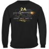Erazor Bits Gun 2nd Amendment Tshirts for Men - Ar 15 Long Sleeve Shirts -Black X-Large view 2