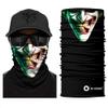 Skull Face Mask Bandanas, Neck Gaiter, Headwear, Magic Scarf, Headband for dust sun wind (Green) view 1