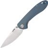 CJRB Folding Knife Feldspar Pocket Knife Stonewash D2 Steel Blade G10 Tactical Handle EDC Knife, Blue Handle-Small (J1912) view 1