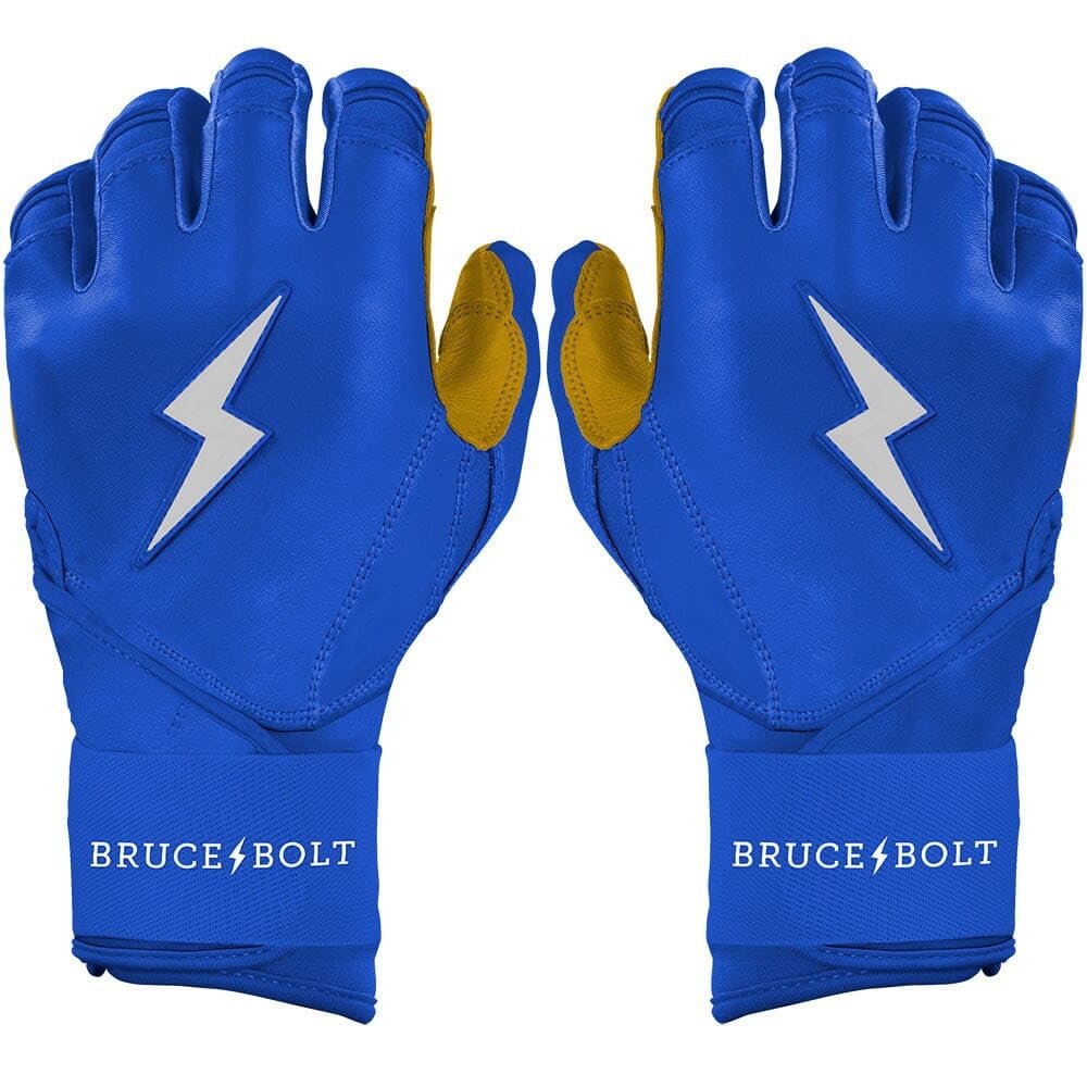 BRUCE BOLT Original Series Long Cuff Royal Batting Glove - Royal XXLarge