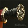 GLW Sword 42' RED SAYA Full Tang 1060 Carbon Steel Blade Dragon Chinese HAN Sword view 3