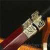 GLW Sword 42' RED SAYA Full Tang 1060 Carbon Steel Blade Dragon Chinese HAN Sword view 4