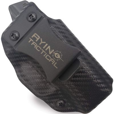 2 in 1 Holster for Sig Sauer P365 P365X P380 Holster Concealed Carry IWB OWB Right-Handed Holster, Made in USA, Optics Cut, Positive Adjustable Retention