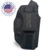 2 in 1 Holster for Sig Sauer P365 P365X P380 Holster Concealed Carry IWB OWB Right-Handed Holster, Made in USA, Optics Cut, Positive Adjustable Retention view 2