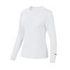 BASSDASH Womens UPF 50+ UV Sun Protection T-Shirt Long Sleeve Fishing Hiking Performance Shirts White view 1