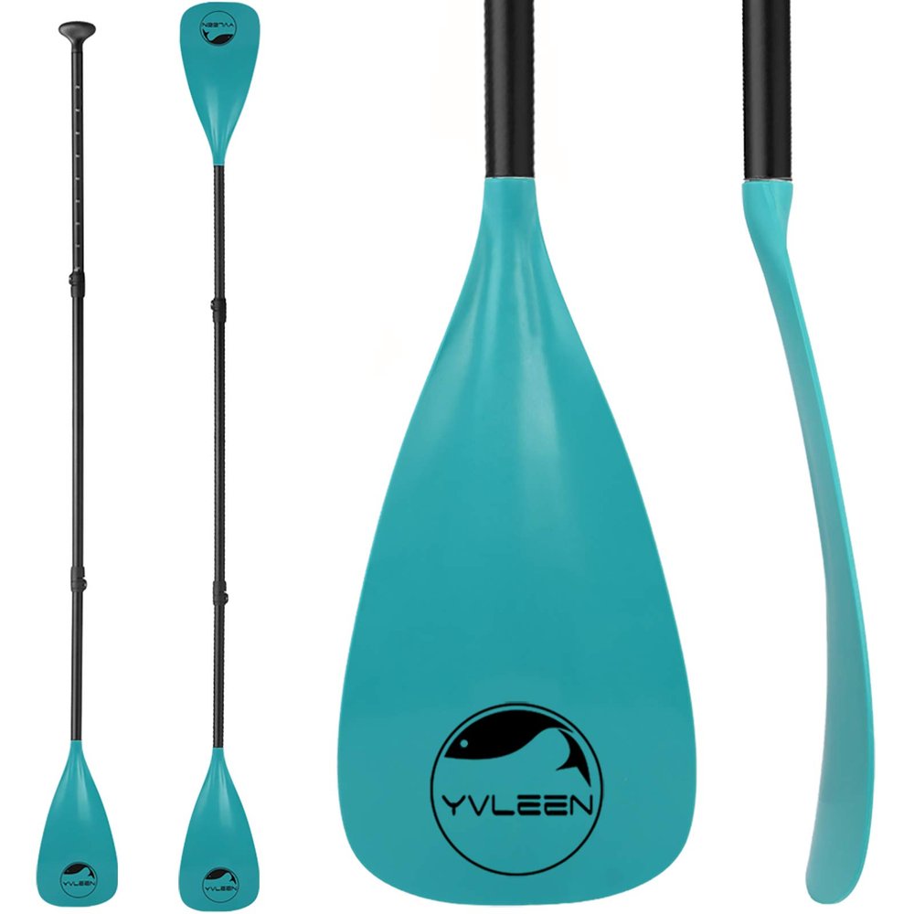 YVLEEN SUP Paddle Board PaddleStand up Paddleboard Paddles Adjustable Aluminum 4-Piece Floating Kayak PaddleConvertible Paddle