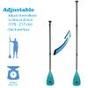 YVLEEN SUP Paddle Board PaddleStand up Paddleboard Paddles Adjustable Aluminum 4-Piece Floating Kayak PaddleConvertible Paddle view 2