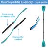 YVLEEN SUP Paddle Board PaddleStand up Paddleboard Paddles Adjustable Aluminum 4-Piece Floating Kayak PaddleConvertible Paddle view 3