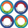 Star Magic Beam O Woosh Flying Hoop Frisbee 16 Inch (4 Pack Assorted Colors.) view 1