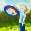 Star Magic Beam O Woosh Flying Hoop Frisbee 16 Inch (2 Pack Assorted Colors) view 2