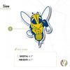 Desert Cactus University of Rochester Sticker Yellowjackets Vinyl Decal Laptop Water Bottle Car Scrapbook (IND 004) view 3