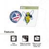 Desert Cactus University of Rochester Sticker Yellowjackets Vinyl Decal Laptop Water Bottle Car Scrapbook (IND 004) view 4