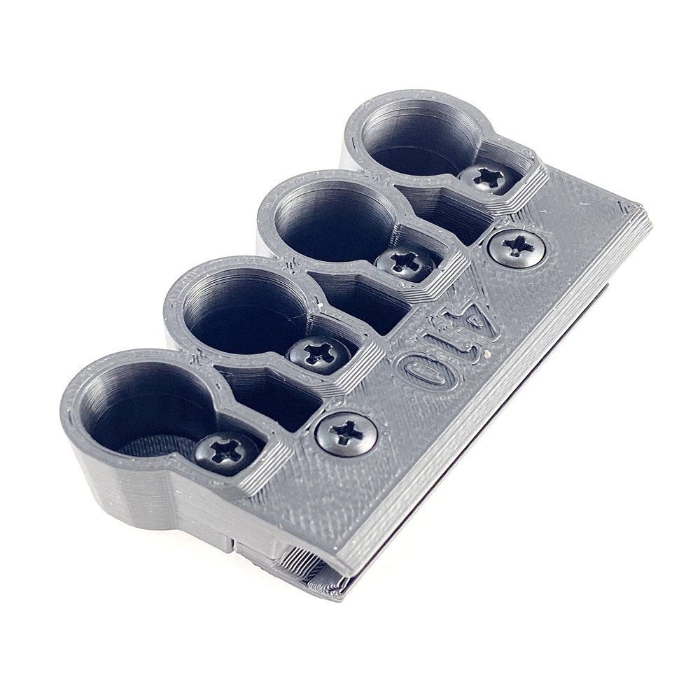 .410 Shotgun Picatinny Ammo Mount (4RND) - MCEDA0010 Black