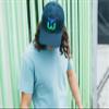 AMERICAN NEEDLE Hartford Whalers Unisex Blue Line Officially Licensed NHL National Hockey League Team Baseball Hat Adjustable Buckle Strap Dad Cap (40742B-HAW-NAVY) view 3
