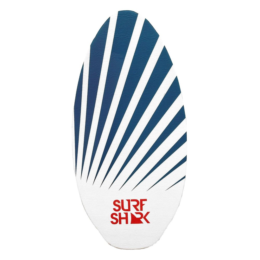 BeachMall 41 inch XL Deluxe Wood Skimboard w/EVA Traction Pad for X-Grip