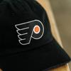 AMERICAN NEEDLE Philadelphia Flyers Unisex Blue Line Officially Licensed NHL National Hockey League Team Baseball Hat Adjustable Buckle Strap Dad Cap (40742B-PHF-BLK) view 2