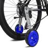 MOSHAY Roll Over Image to Zoom in Bicycle Training Wheels Fits 16 18 20 22 24 inch Kids Variable Bike (blue) view 2