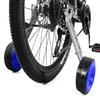 MOSHAY Roll Over Image to Zoom in Bicycle Training Wheels Fits 16 18 20 22 24 inch Kids Variable Bike (blue) view 4
