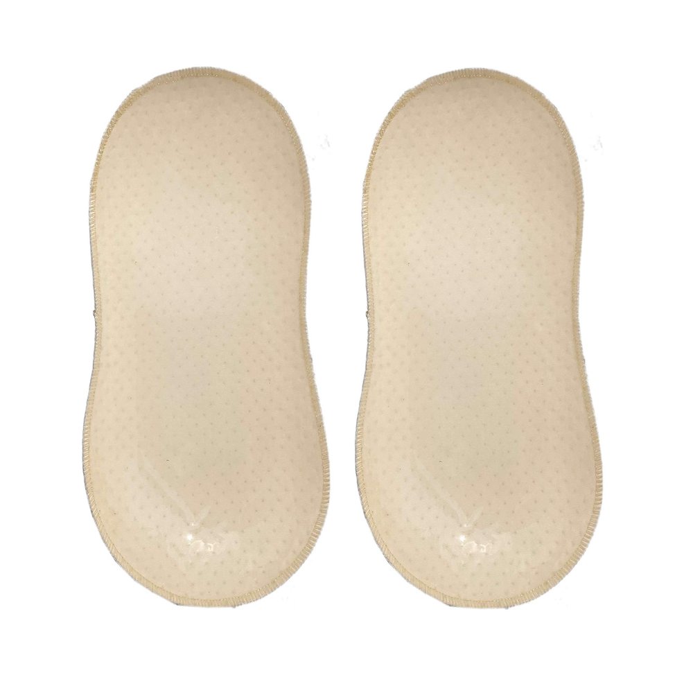 BIMEI Self-Adhesive Reusable Padded Hip Sponge Hip Pad XL500 (Beige, XL)