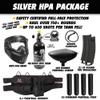 Maddog Tippmann TMC MAGFED Silver HPA Paintball Gun Marker Starter Kit - Black view 2