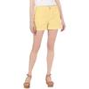 Maison Jules Womens Twill Short Khaki, Chino Shorts Yellow 0 view 1