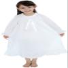 610 YOU Toddler Nightgown for Girls, White Cotton Victorian Princess Long Sleeve Pajama Dress for Kids, 5T-6X view 1