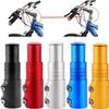 Fat-Cattie Bike Handlebar Riser Bicycle Fork Stem Raiser Extender Head Up Raiser Aluminum Alloy (Red) view 1
