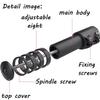 Fat-Cattie Bike Handlebar Riser Bicycle Fork Stem Raiser Extender Head Up Raiser Aluminum Alloy (Red) view 3