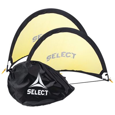 SELECT Pop-Up Soccer Goals(1 Pair), Black/Yellow