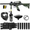Maddog Tippmann Cronus Tactical Titanium HPA Paintball Gun Marker Starter Package - Black/Olive view 1