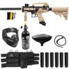 Maddog Tippmann Cronus Tactical Titanium HPA Paintball Gun Marker Starter Package - Black/Tan view 1