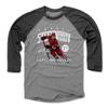 500 LEVEL Andrei Svechnikov Tee Shirt (Baseball Tee, XXX-Large, Black/Heather Gray) - Carolina Raglan Tee - Andrei Svechnikov Game WHT view 1