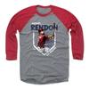 500 LEVEL Anthony Rendon 3/4 Sleeve T-Shirt (Baseball Tee, XXX-Large, Red/Heather Gray) - Anthony Rendon Base WHT view 1