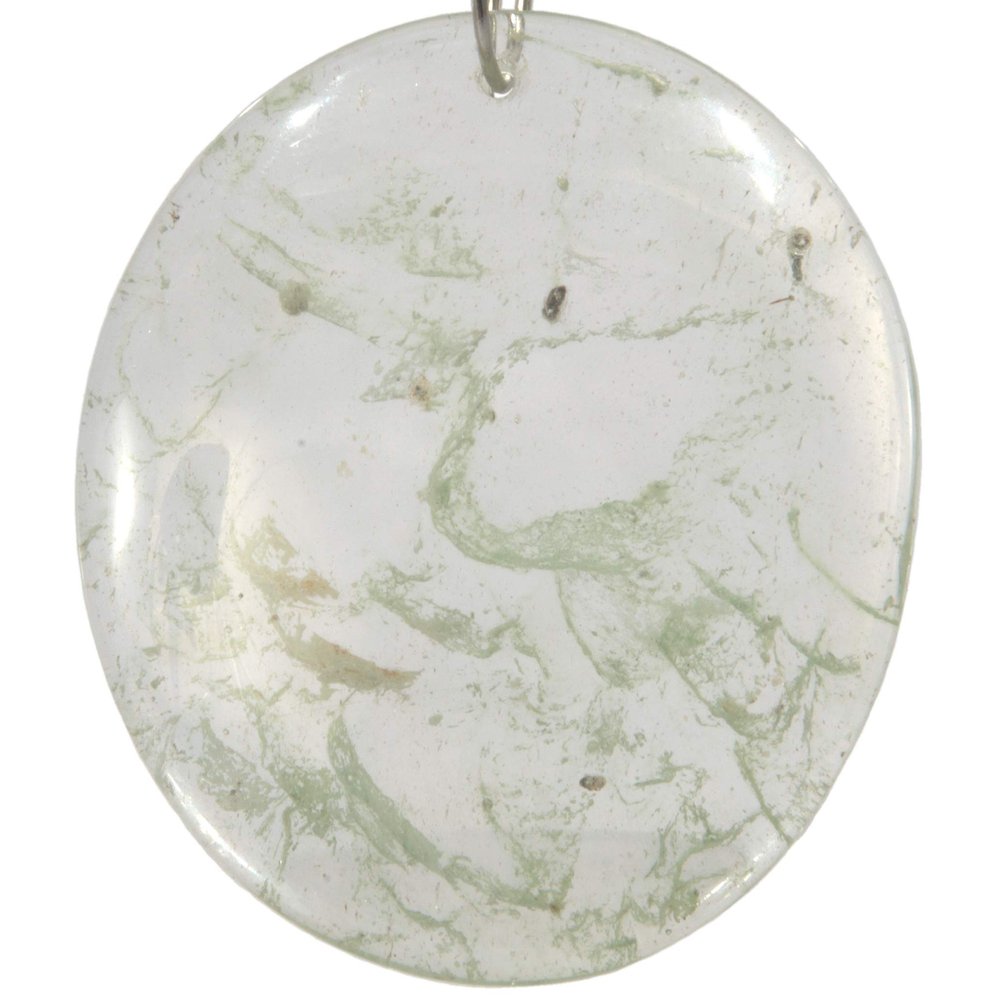 Bead, Jasper Gemstone 1.75" Round Pendant Bead