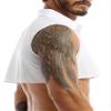 Agoky Mens Fashion Fake Collar Detachable Dickey Collar Solid Color Decorative Half Shirts White X-Large view 2
