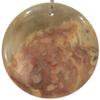 Bead, Jasper Gemstone 1.75" Round Pendant Bead view 1